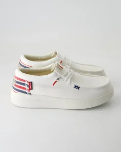 Lily washed Slipper in Weiß