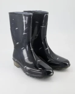 01-Linak Gummistiefel in Schwarz