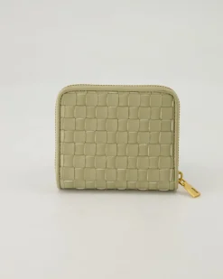LISBET SLG SMALL ZIP AROUND Portemonnaie in Beige