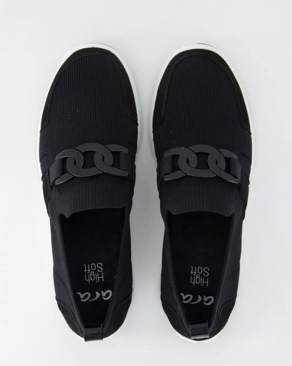 LISSABON Slipper in Schwarz