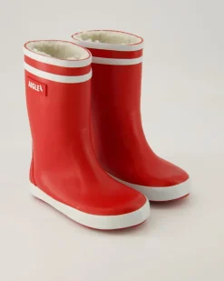 Lolly Pop Fur Gummistiefel in Rot