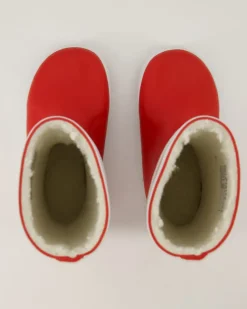 Lolly Pop Fur Gummistiefel in Rot