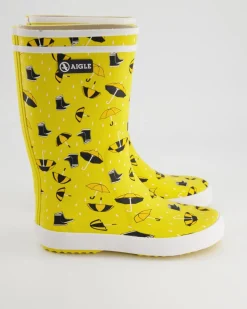 Lolly Pop Theme Gummistiefel in Gelb