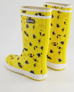 Lolly Pop Theme Gummistiefel in Gelb