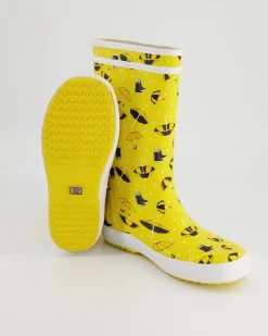 Lolly Pop Theme Gummistiefel in Gelb