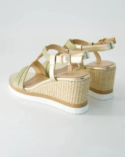 Madison 02 Sandalen in Gold