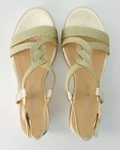 Madison 02 Sandalen in Gold