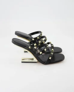 Maggie-889 Pantoletten in Schwarz