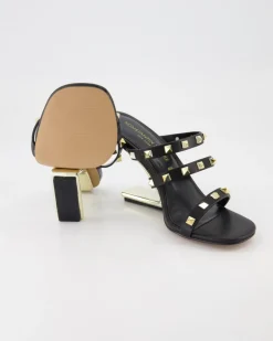 Maggie-889 Pantoletten in Schwarz