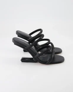 Maggie-822 Pantoletten in Schwarz