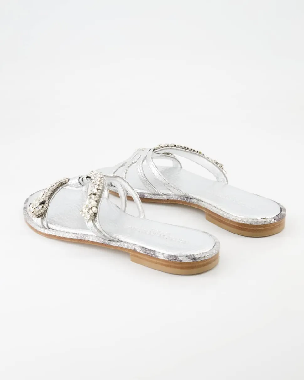 M/16D Pantoletten in Silber