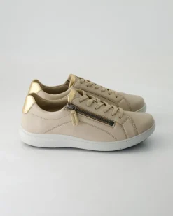 MEGAN 01 Schnürschuhe in Beige