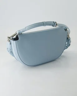 Melbu Halfmoon Bag Umhängetasche in Blau
