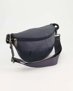Mellow Leather Bum Bag Umhängetasche in Blau