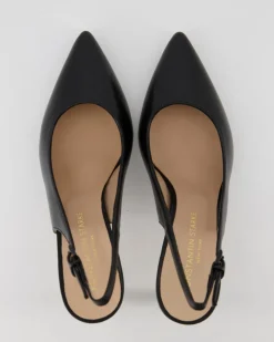 MENTHA Slingpumps in Schwarz