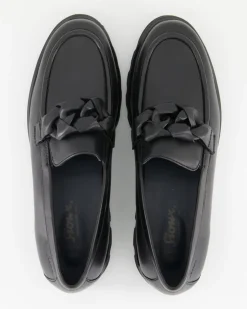 Meredira-727-H Slipper in Schwarz