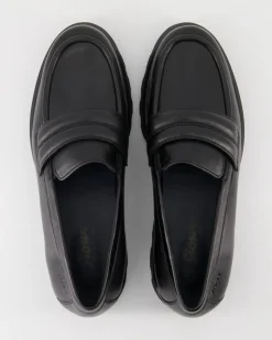 Meredira-726-H Slipper in Schwarz