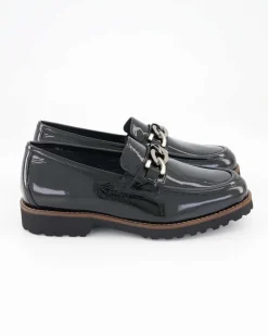 Meredith-734-H Slipper in Schwarz