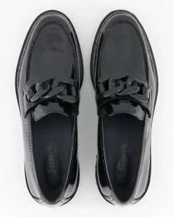 Meredith-744-H Slipper in Schwarz