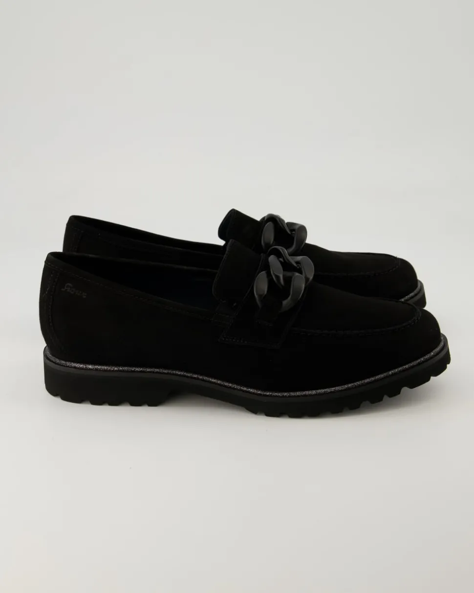 Meredith-744-H Slipper in Schwarz