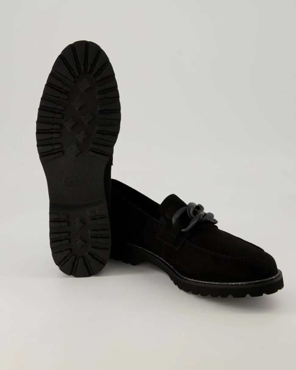 Meredith-744-H Slipper in Schwarz