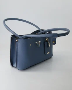 Meridian Shoulder Satchel Handtasche in Blau