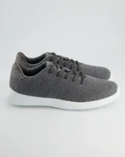 MERINO WOOL KNIT MEN Sneaker in Grau