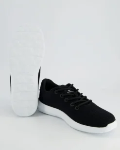 MERINO WOOL KNIT WOMEN Sneaker in Schwarz