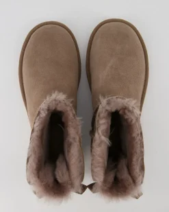 Mini Bailey Bow Winterschuhe in Beige