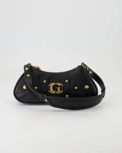 Mintha Mini Top Handtasche in Schwarz