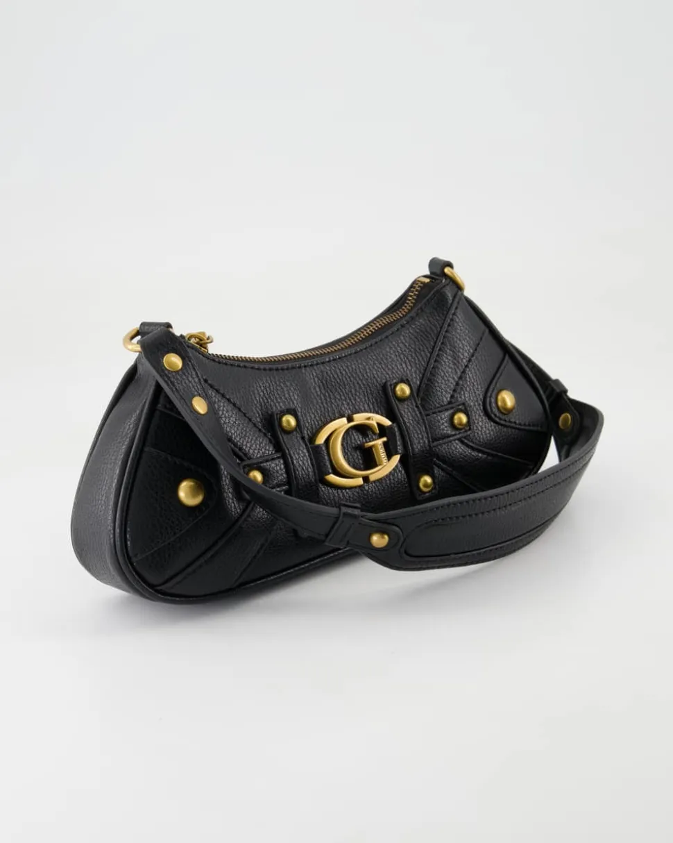 Mintha Mini Top Handtasche in Schwarz