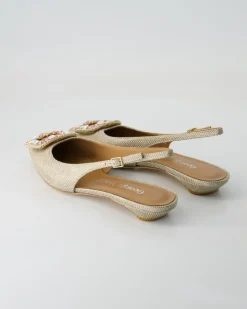 N802-504 Slingpumps in Beige