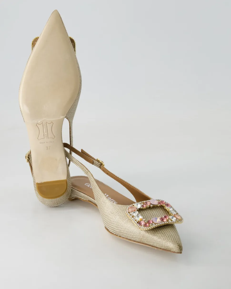 N802-504 Slingpumps in Beige