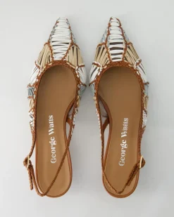 N1008-405 Slingpumps in Braun