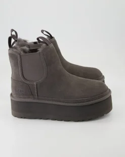 Neumel Platform Chelsea Winterstiefel in Grau