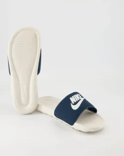 Nike Victori One Slide Pantoletten in Blau