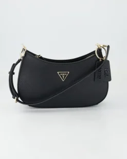 Noelle Top Zip Shoulder Bag Umhängetasche in Schwarz