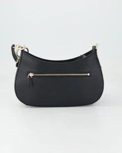 Noelle Top Zip Shoulder Bag Umhängetasche in Schwarz