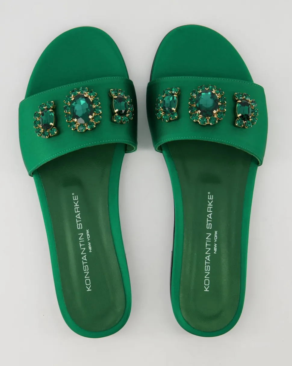 Panarea Pantoletten in Grün