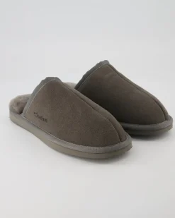 Pantoffel Komfort Da. Hausschuhe in Grau