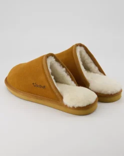 Pantoffel Komfort Da. Hausschuhe in Braun