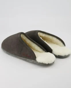 Pantoffel Trendy Hausschuhe in Grau