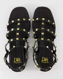 Paola-122 Sandalen in Schwarz