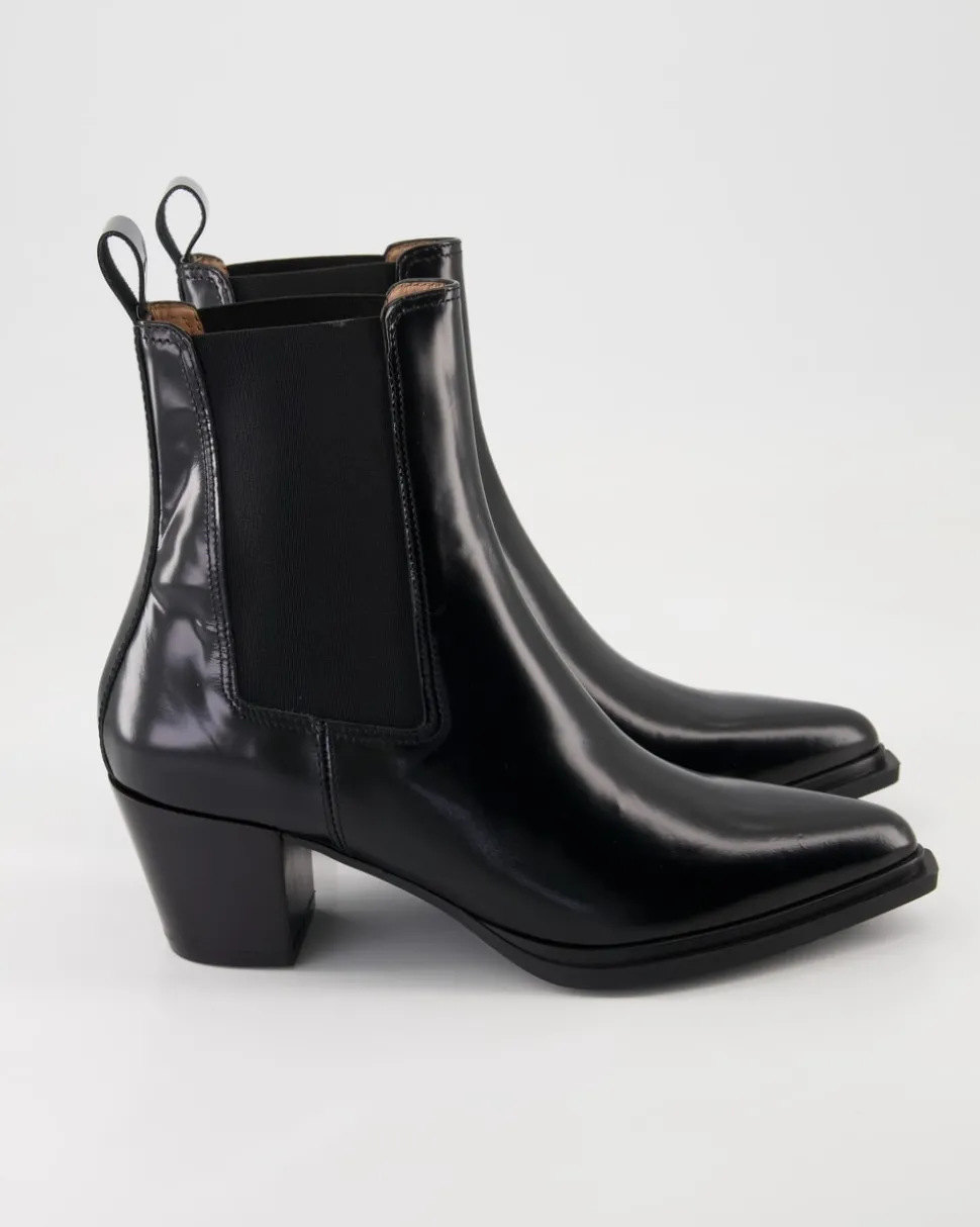 P02567B Stiefeletten in Schwarz