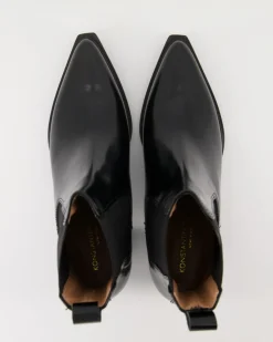 P02567B Stiefeletten in Schwarz