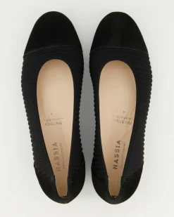 Piacenza Ballerinas in Schwarz