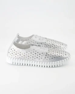 Poppy Sneaker in Silber