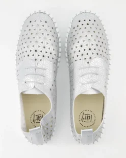 Poppy Sneaker in Silber