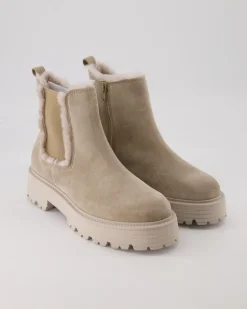 Power Chelsea Boots in Beige