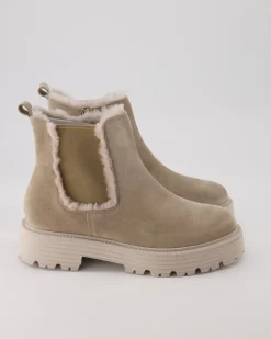 Power Chelsea Boots in Beige